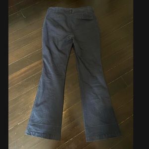 Navy Bootcut Pants